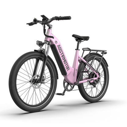 PRINCESS 52V 750W Electric Bike Pink