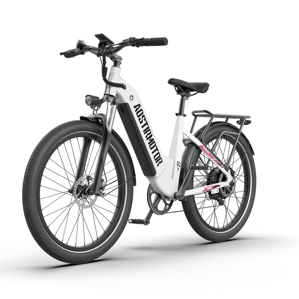 PRINCESS 52V 750W Electric Bike White